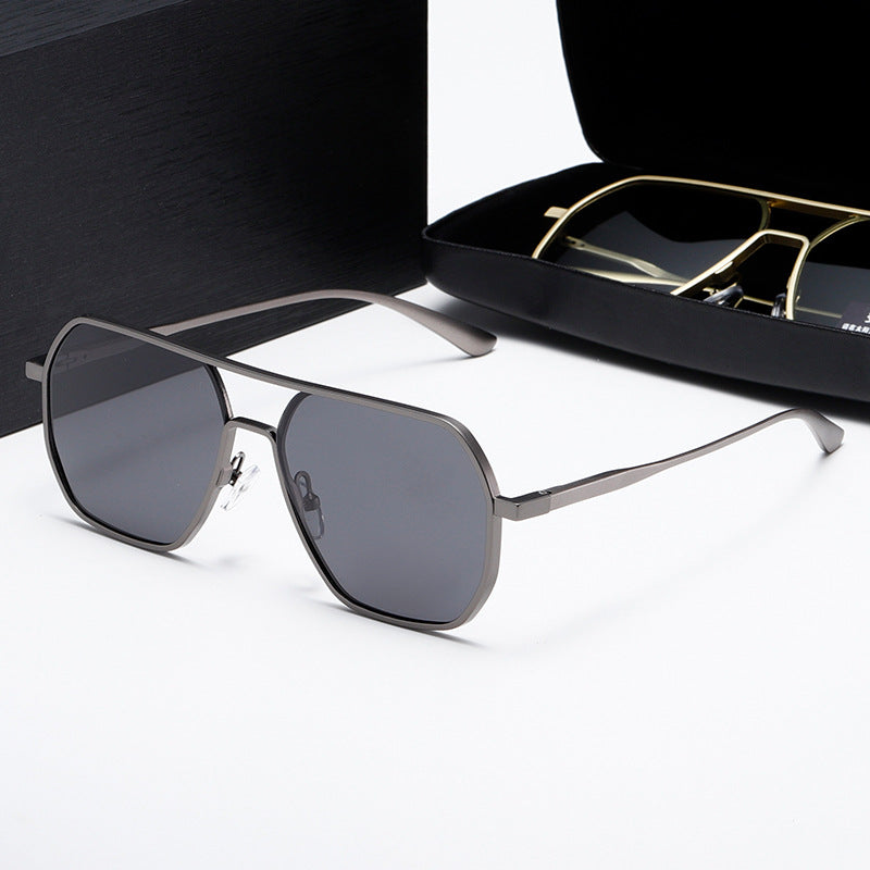 Women's innovative fashionable sunglasses with rectangular frame Bowlift