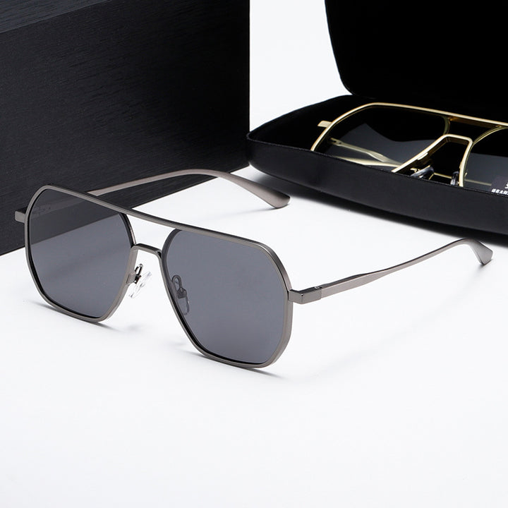 Women's innovative fashionable sunglasses with rectangular frame Bowlift