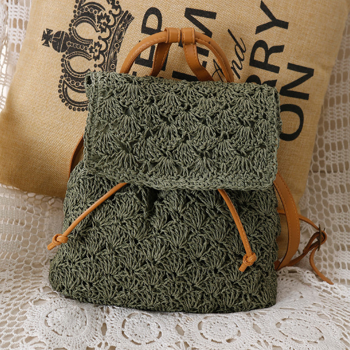 Casual Backpack Bag Made from Handcrafted Natural Material Bowlift