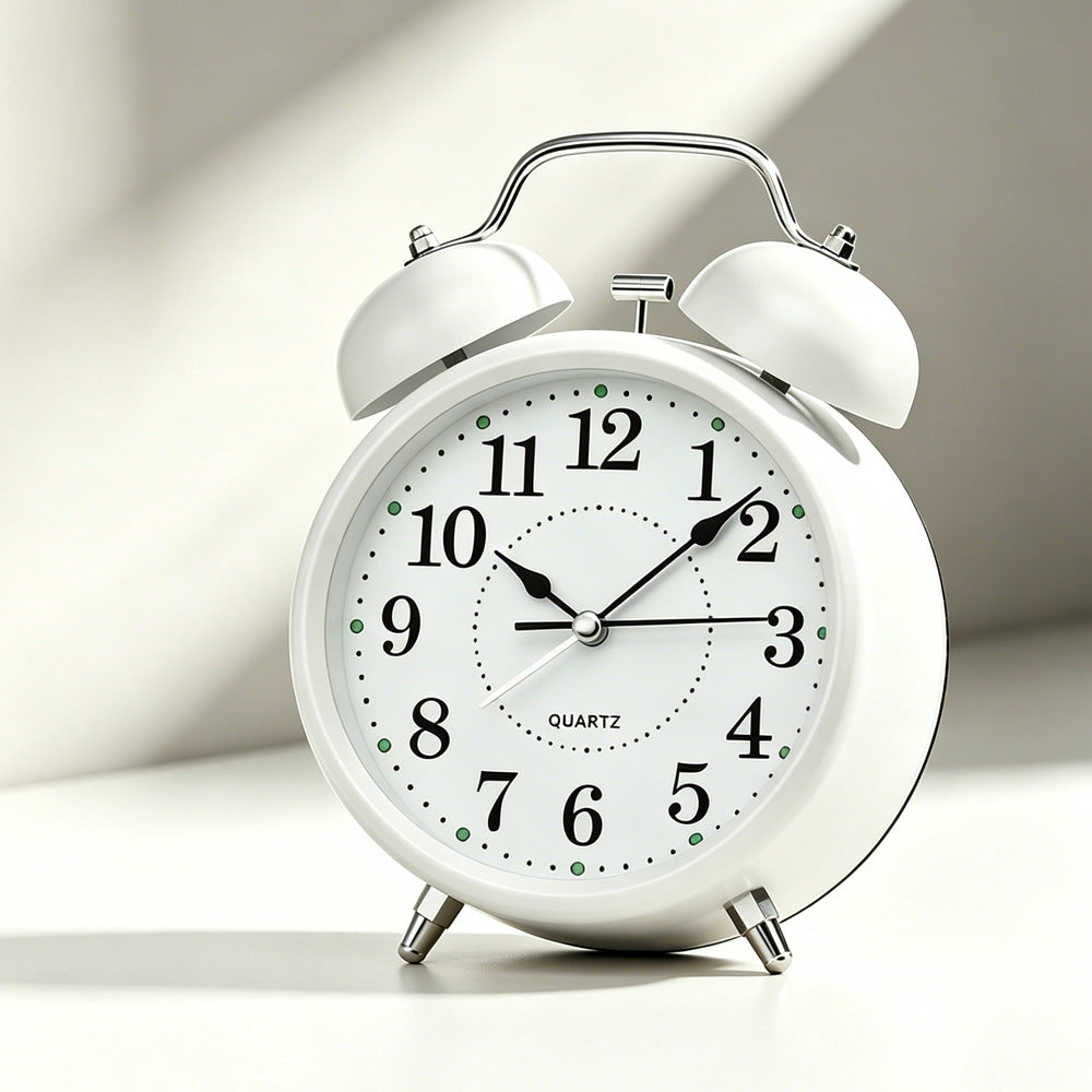 Classic Alarm Clock in Retro Style Bowlift
