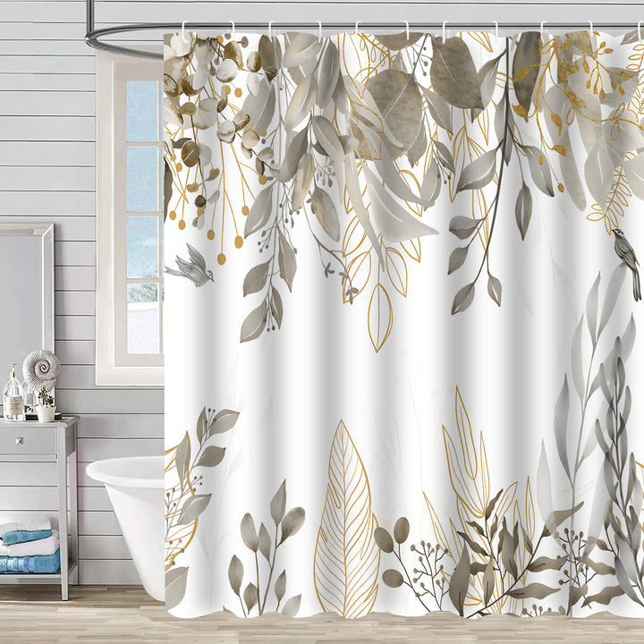 Nature-Inspired Shower Curtain Bowlift