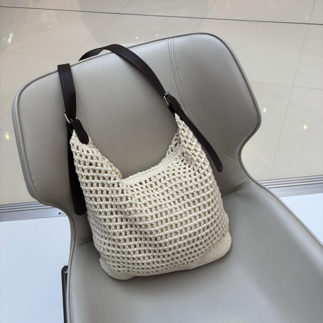 Trendy Macrame Basket Bag Bowlift
