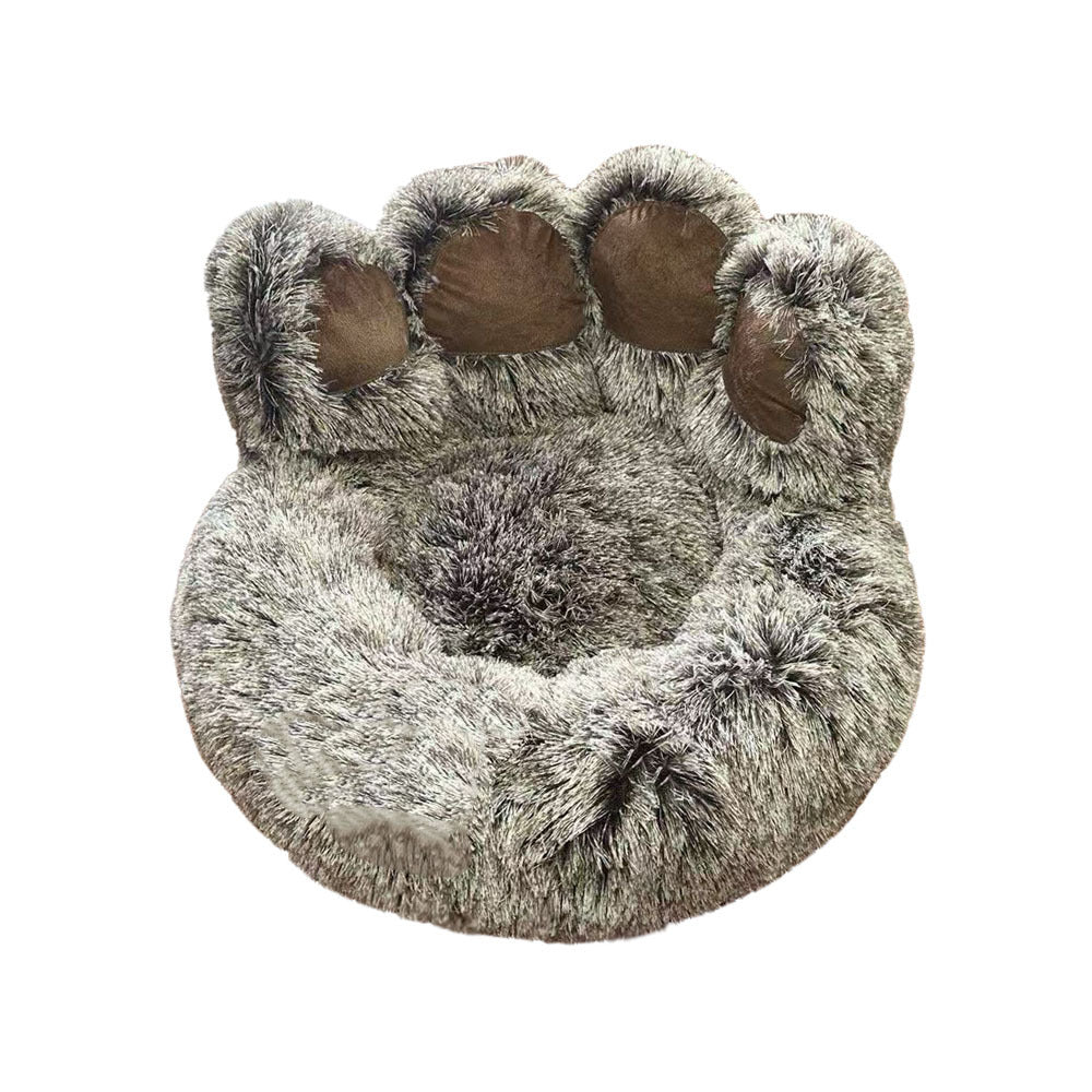Cozy Paw-Shaped Dog Bed