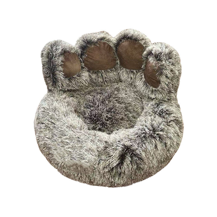 Cozy Paw-Shaped Dog Bed