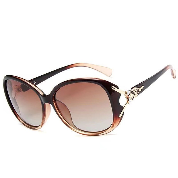 Women's Fashion Cat-Eye Sunglasses with Exclusive Metal Design Bowlift