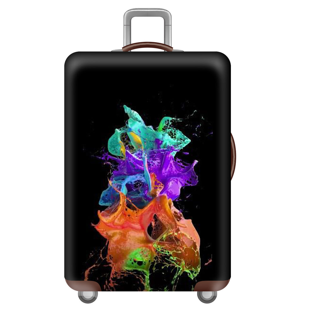 Men's hard-shell suitcase with unique skull design Bowlift