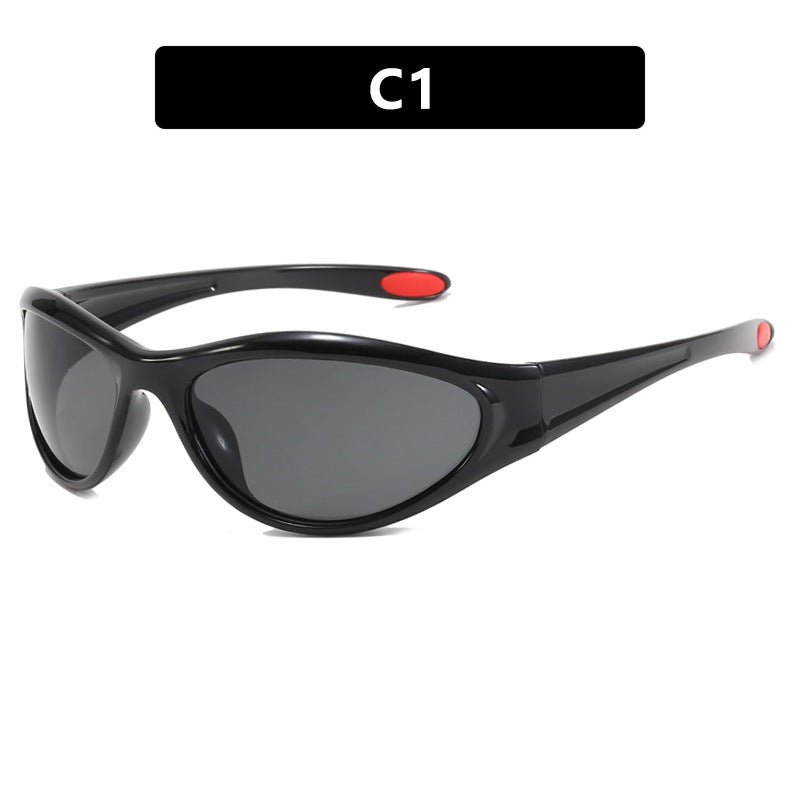 Women sporty sunglasses with polarized lenses and ergonomic design Bowlift