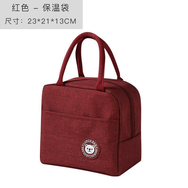 Women's Insulated Lunch Bag with Spacious Interior Compartment Bowlift