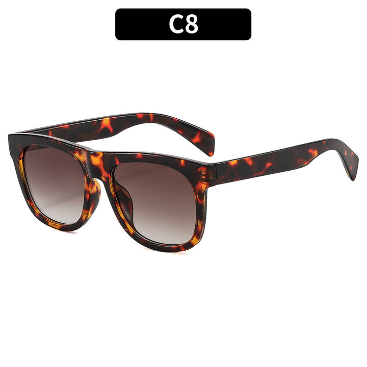 Stylish Rectangular Frame Sunglasses