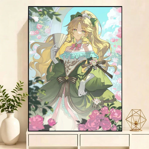 Elegant Enchanted Forest Dress Bowlift