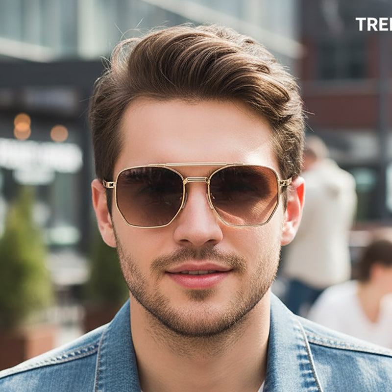 Women's elegant retro-style sunglasses with a luxurious frame Bowlift
