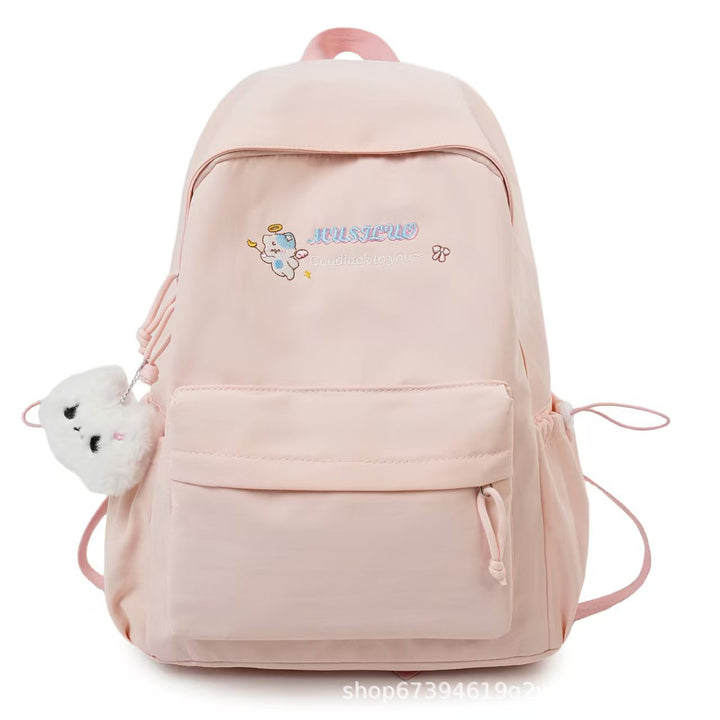 Soft Fabric Casual Backpack Bowlift