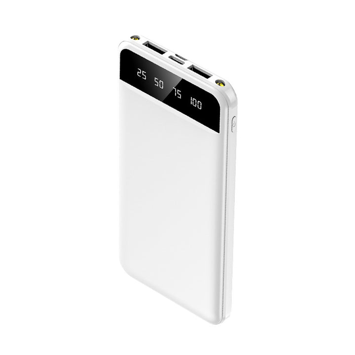 Portable power bank with intelligent LED display Bowlift