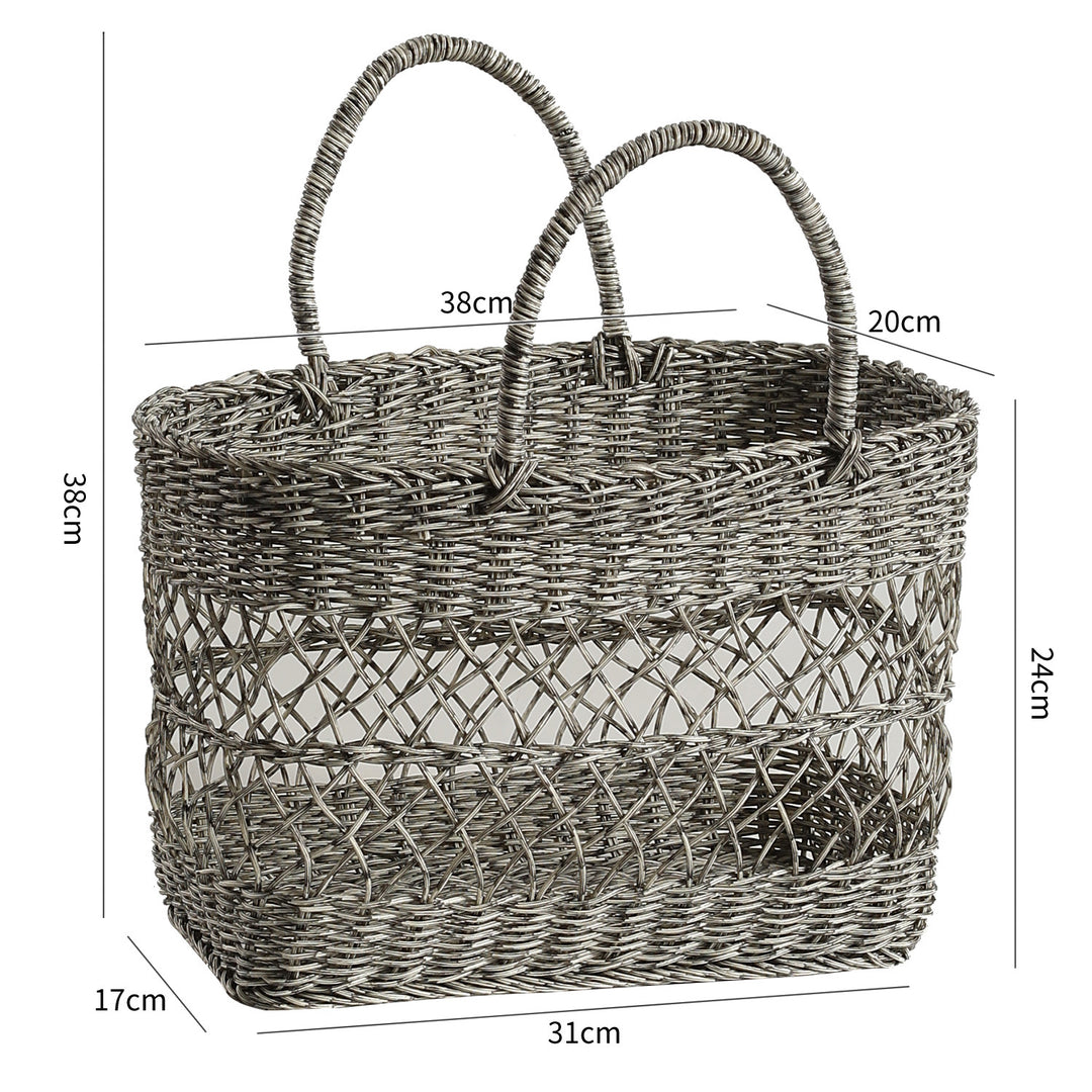 Woven Storage Basket Bowlift