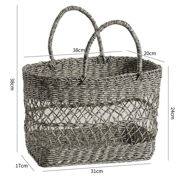 Woven Storage Basket Bowlift