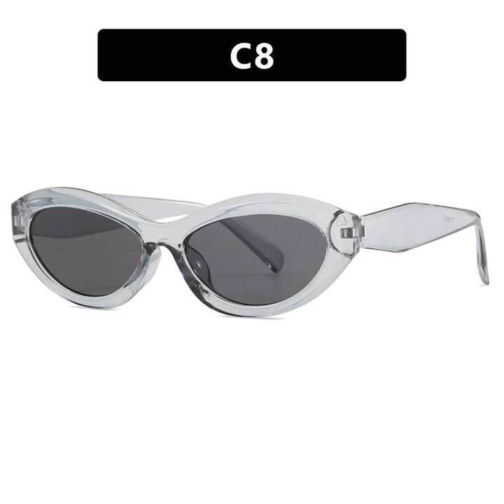 Ladies Cat-Eye Sunglasses with Stylish Frame Bowlift