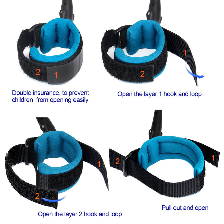 Elastic Safety Leash Bowlift