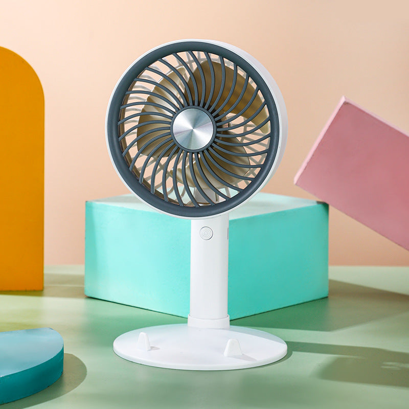 Women's Portable Table Fan with Powerful Battery and Flexible Tilt Bowlift