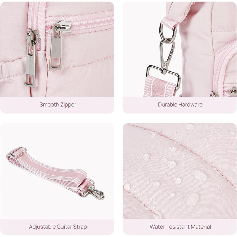 Multifunctional Shoulder Bag for Drinks and Essentials Bowlift