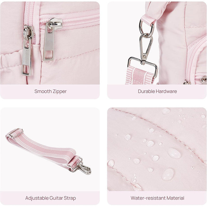 Multifunctional Shoulder Bag for Drinks and Essentials Bowlift