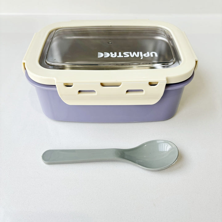 Versatile Food Storage Container with Spoon