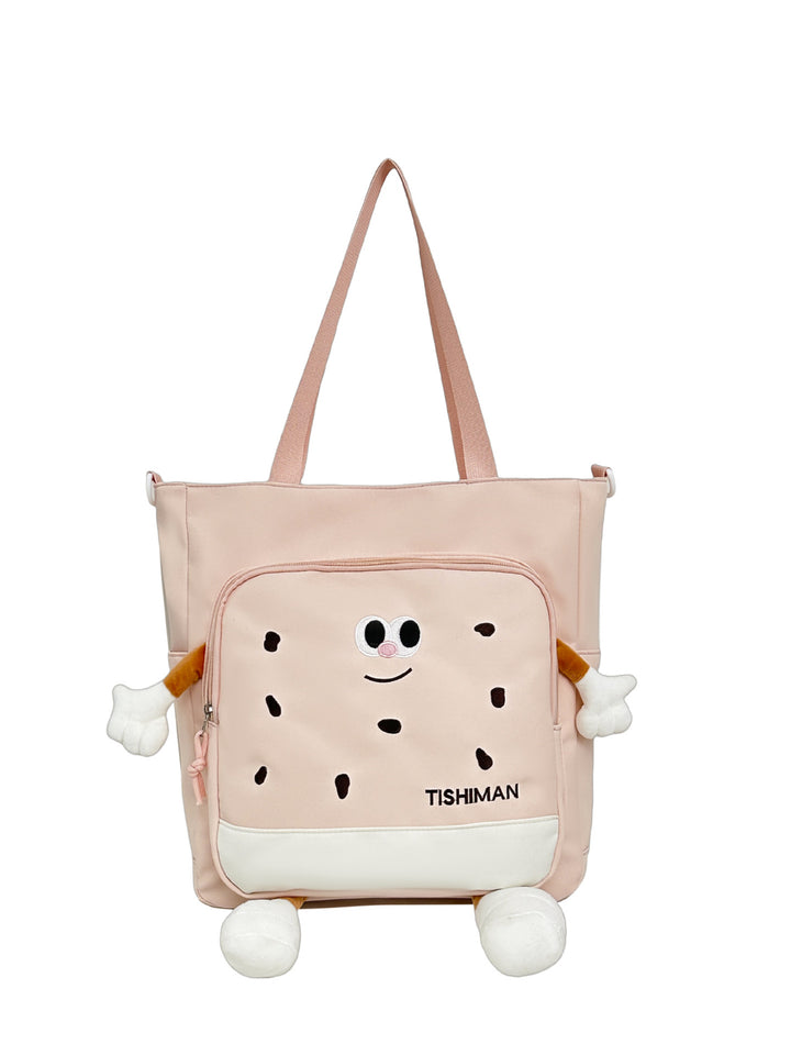 Playful Plush Character Backpack Bowlift