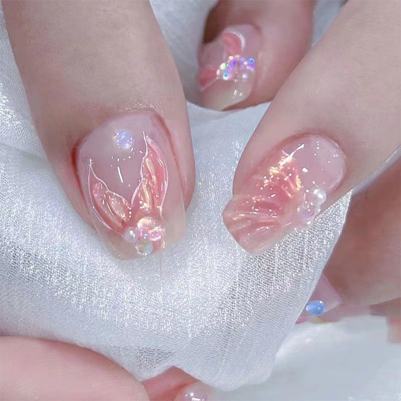 Artistic Floral Nail Art Set Bowlift