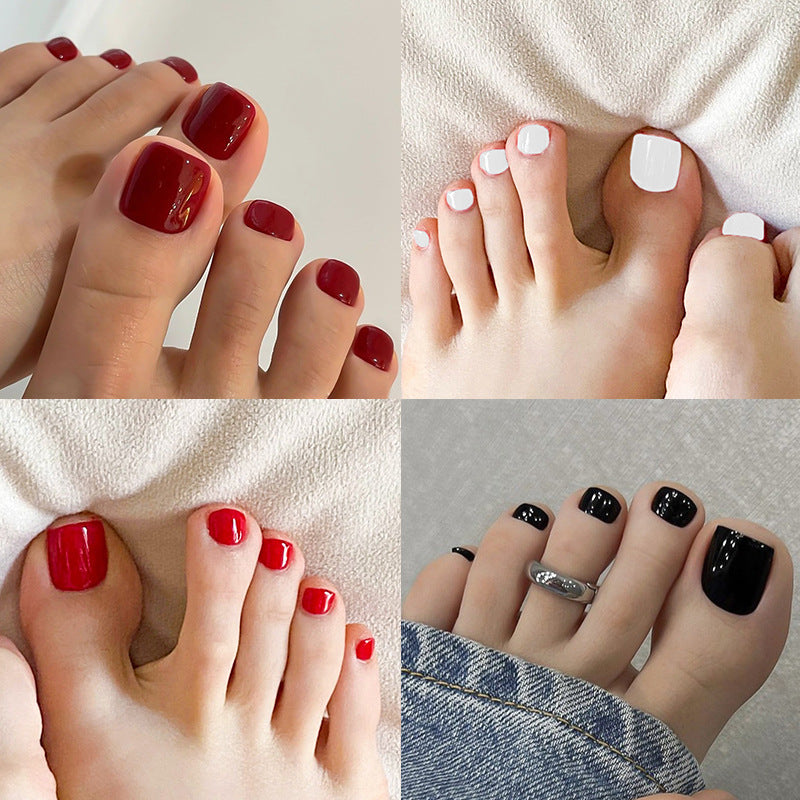 Glossy Pedicure Nail Art Set Bowlift