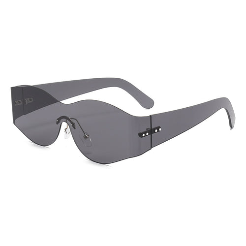 Ladies fashionable sunglasses in a futuristic look Bowlift