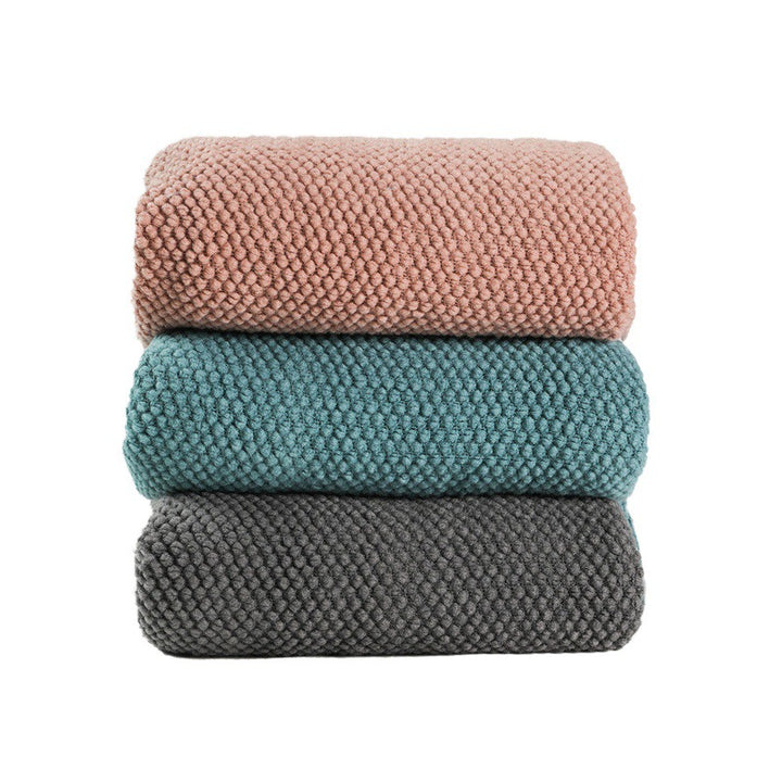 Cozy Knitted Throw Blanket