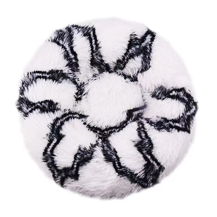 Plush Round  Lounge Bed  Dog Bed