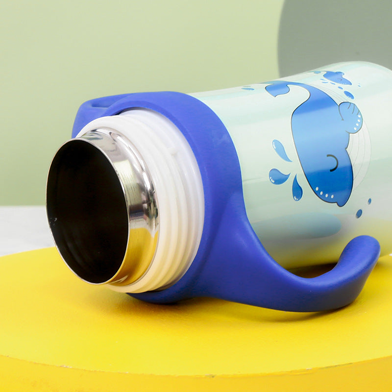 Child-friendly drinking bottle with adorable pig design Bowlift