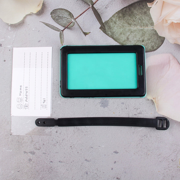 Floral Silicone Luggage Tag Bowlift