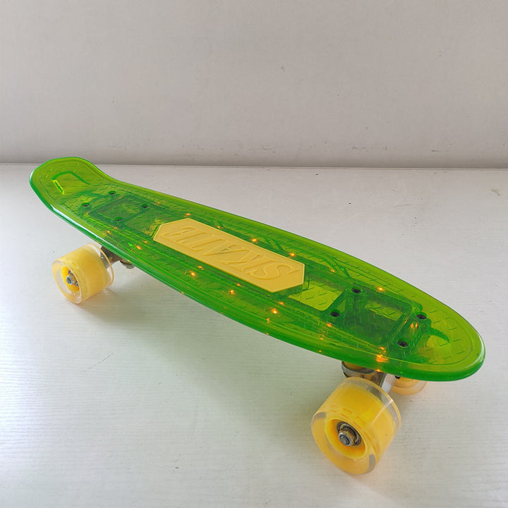 LED Light-Up Skateboard Bowlift