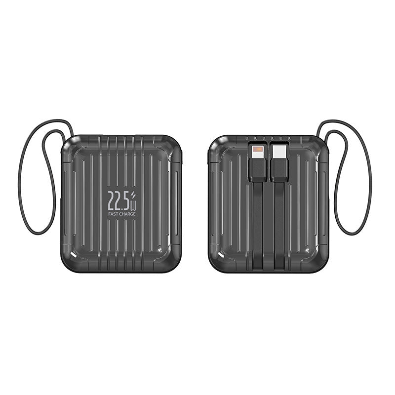 Portable power bank with innovative fast charging function and ergonomic design Bowlift