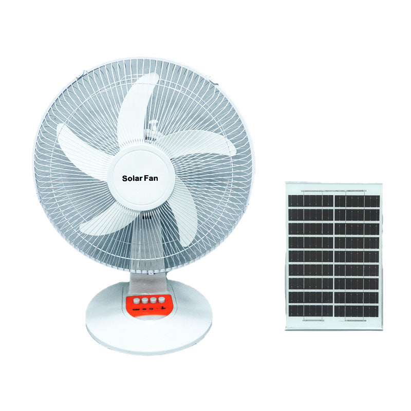 Ladies Solar-Powered Table Fan Bowlift