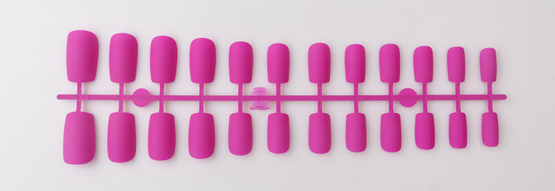 Matte Finish Press-On Nail Set Bowlift