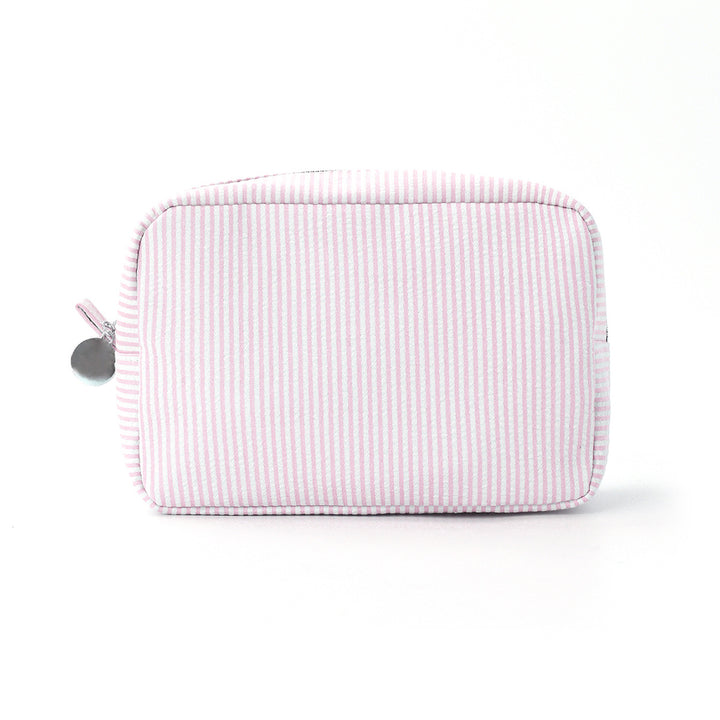 Cosmetic Organizer Bag Made of Textured Material Bowlift