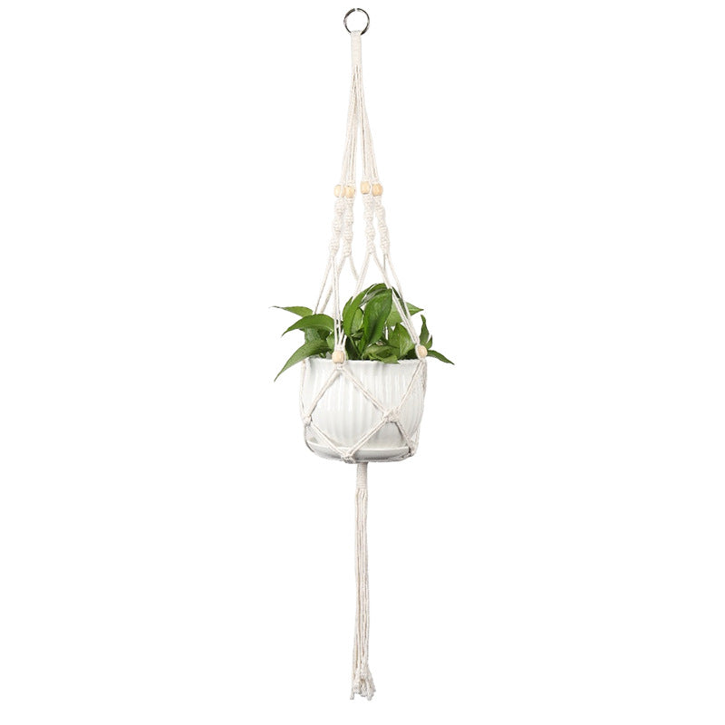 Plant-hanging macrame shelf Bowlift