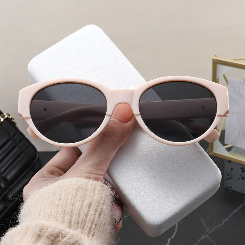 Women's Cat-Eye Sunglasses with Exotic Design and Sturdy Frame Bowlift