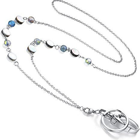 Decorative Beaded Eyewear Lanyard Bowlift
