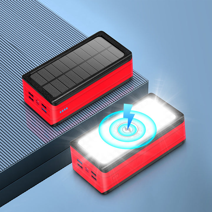 Solar Powerbank with LED Lamp Bowlift