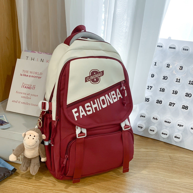 Fashionable Multi-Compartment Backpack