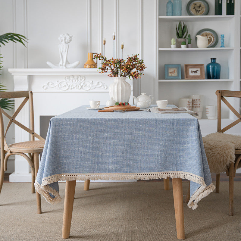 Decorative Textured Tablecloth