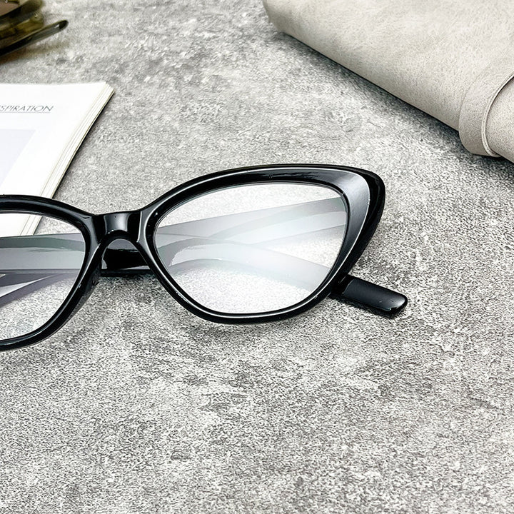 Women's Cat-Eye Sunglasses with UV Protection and Durable Frame Bowlift