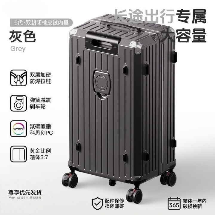 Hard-shell Trolley with double safety lock Bowlift