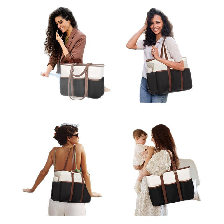 Organizer Handbag with Practical Exterior Pockets Bowlift