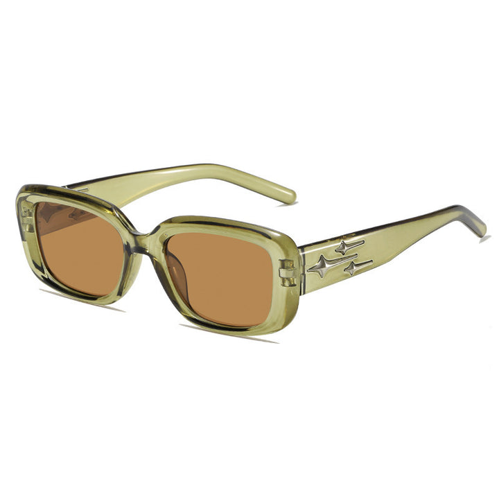 Vintage Inspired Square Frame Sunglasses Bowlift