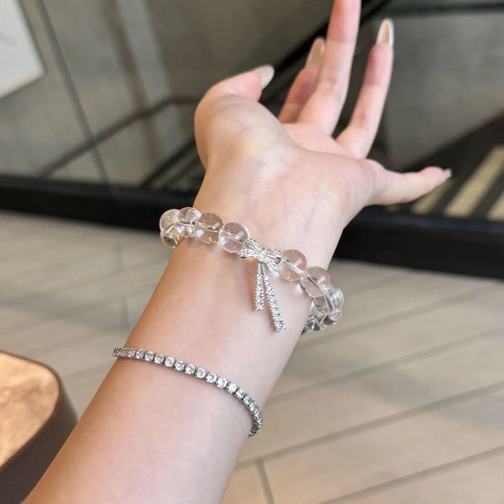 Crystal Bow Bracelet Bowlift