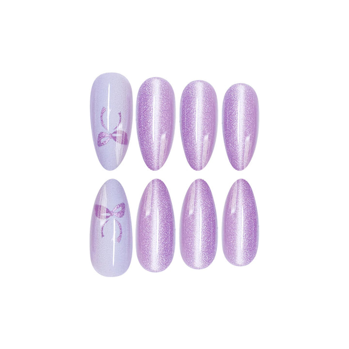 Elegant Ombre Acrylic Nail Extensions Bowlift